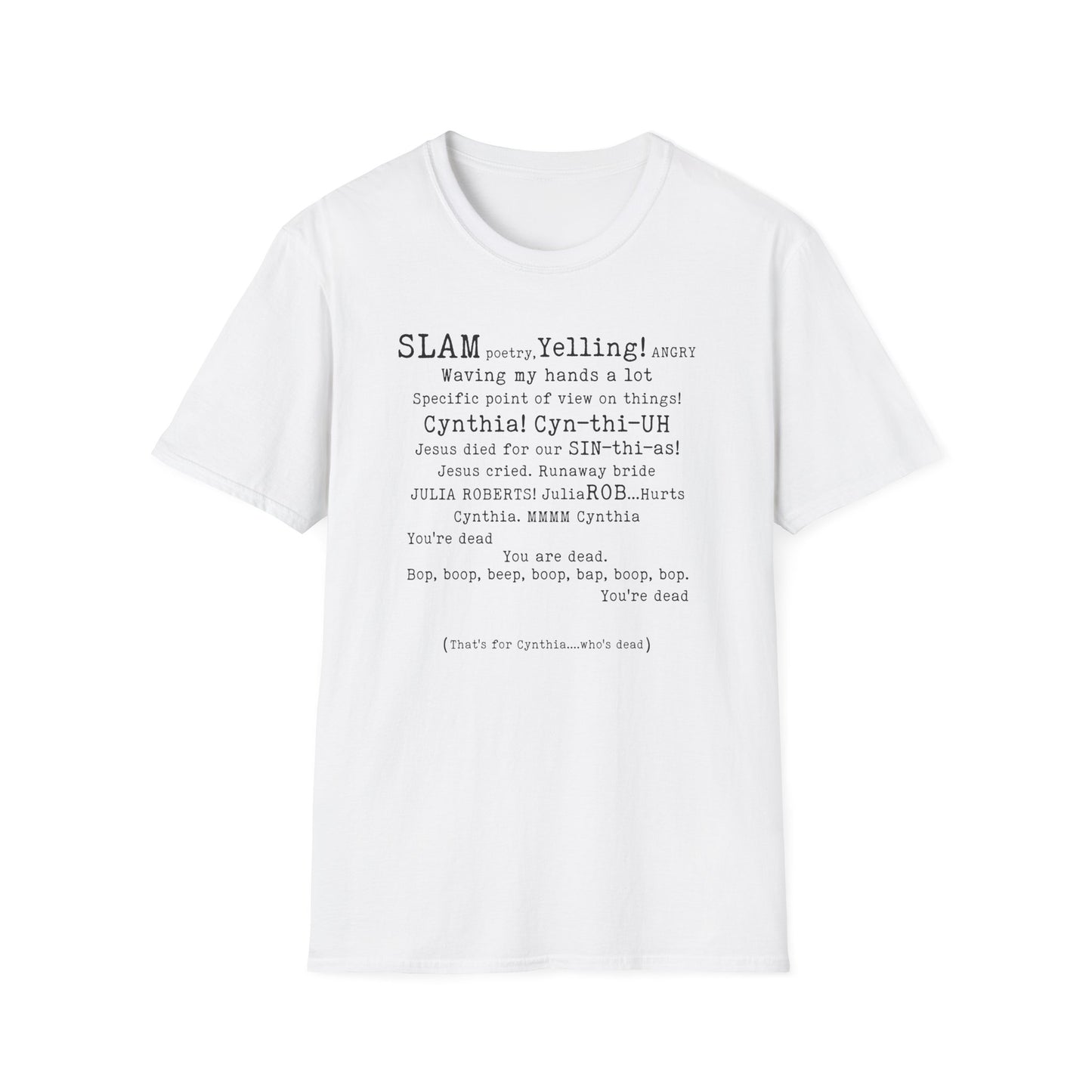 Slam Poetry T-Shirt