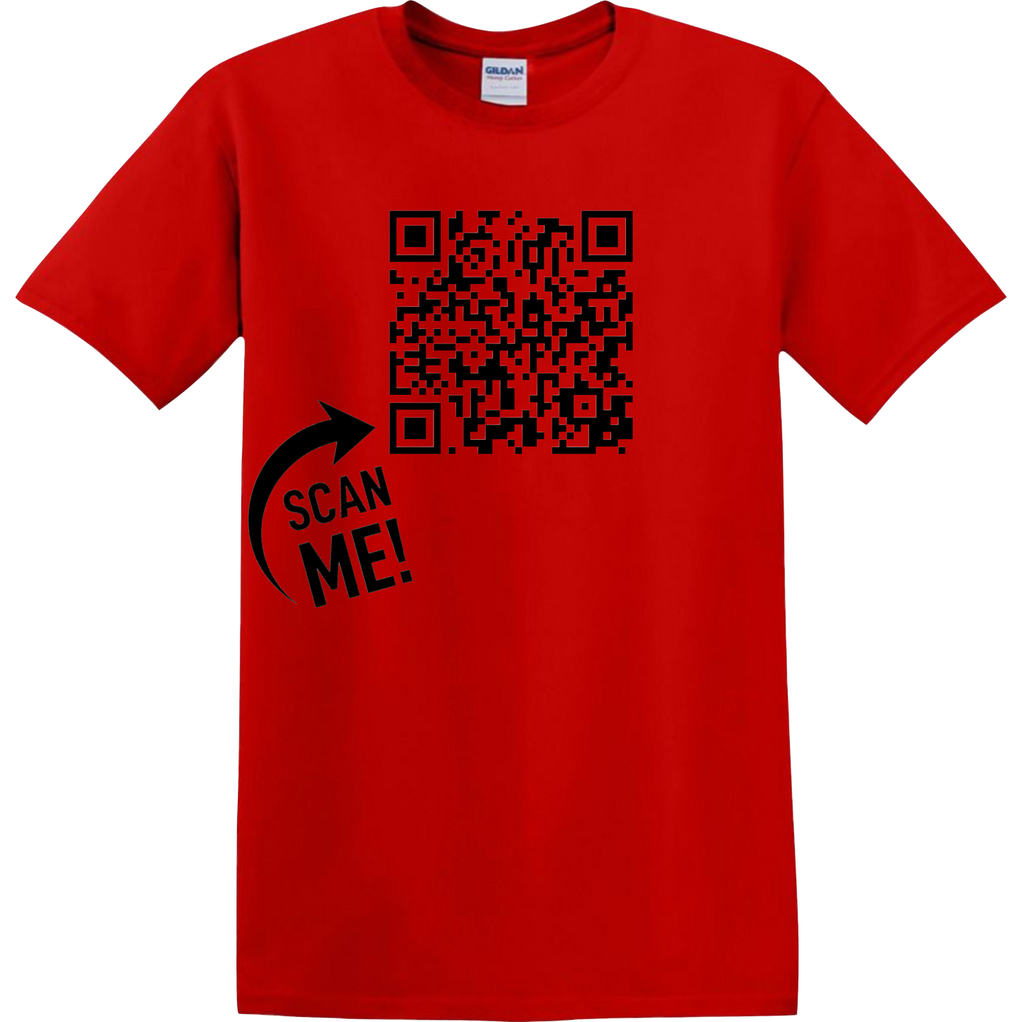 Custom QR Code T-Shirt