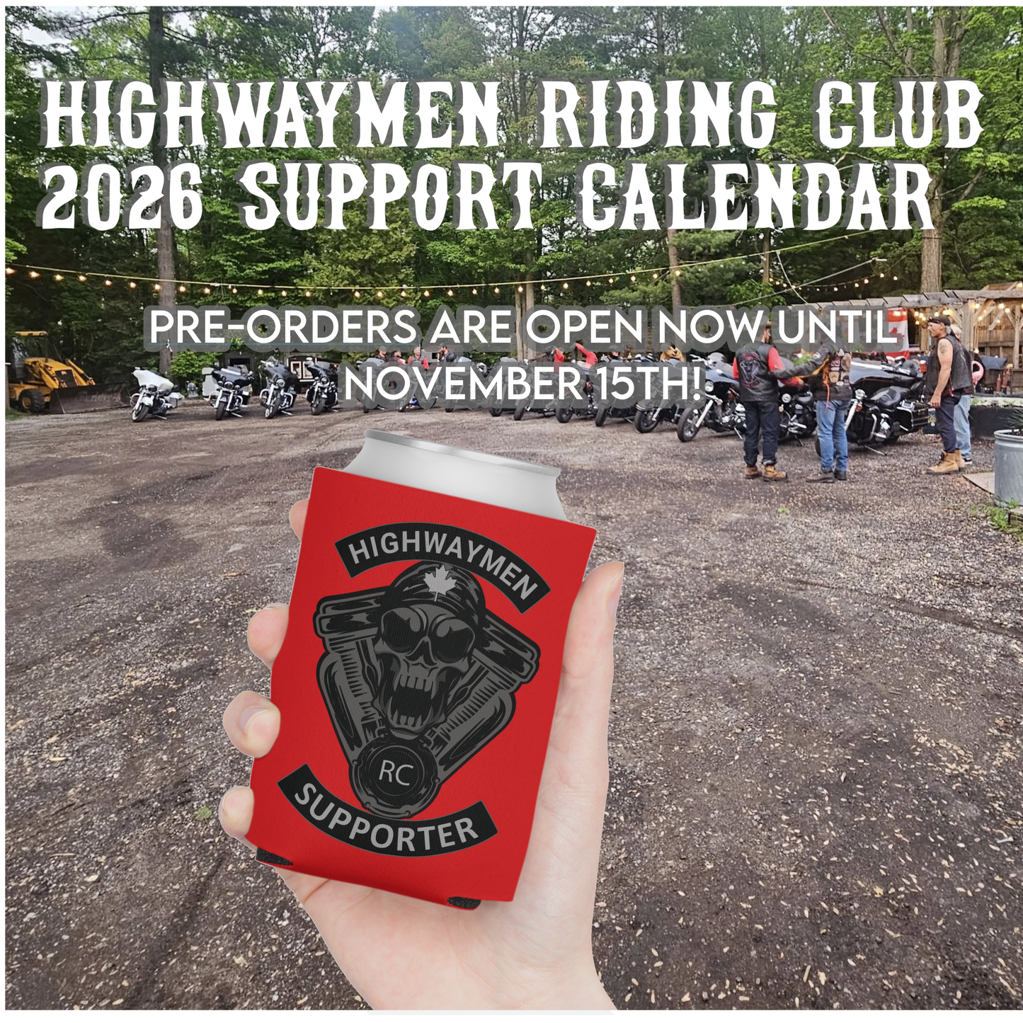 OFFICIAL HIGHWAYMEN 2026 SUPPORT CALENDAR
