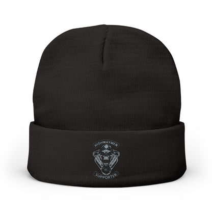 Supporter Embroidered Knit Beanie