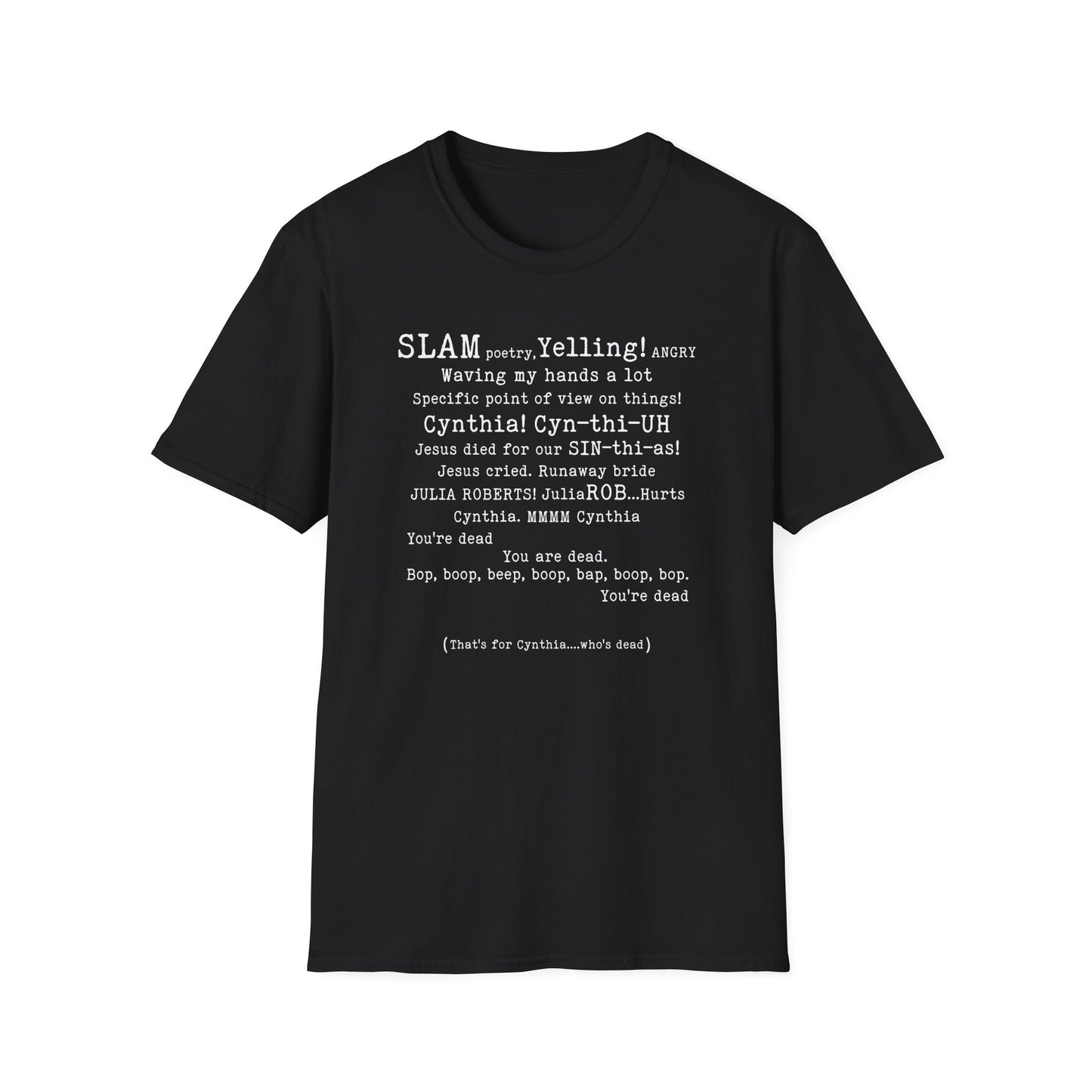 Slam Poetry T-Shirt