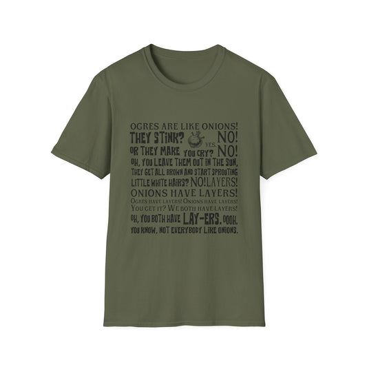 Ogres are like Onions T-Shirt