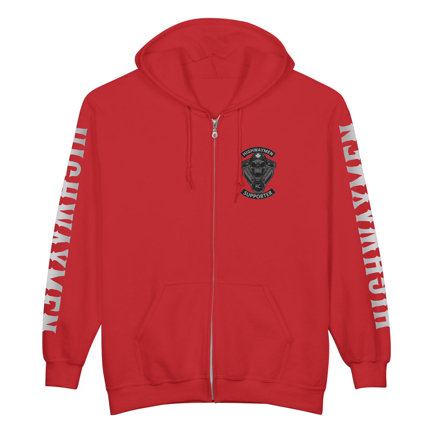Supporter Embroidered*  Zip - Up Sweatshirt