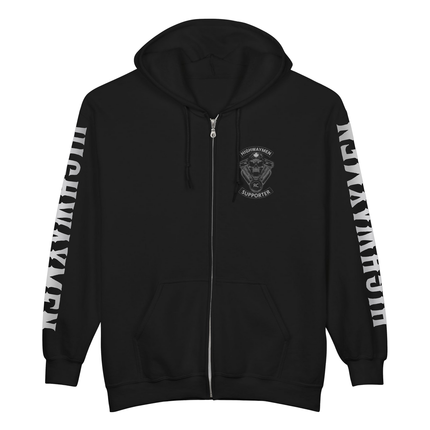 Supporter Embroidered*  Zip - Up Sweatshirt