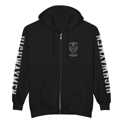 Supporter Embroidered*  Zip - Up Sweatshirt