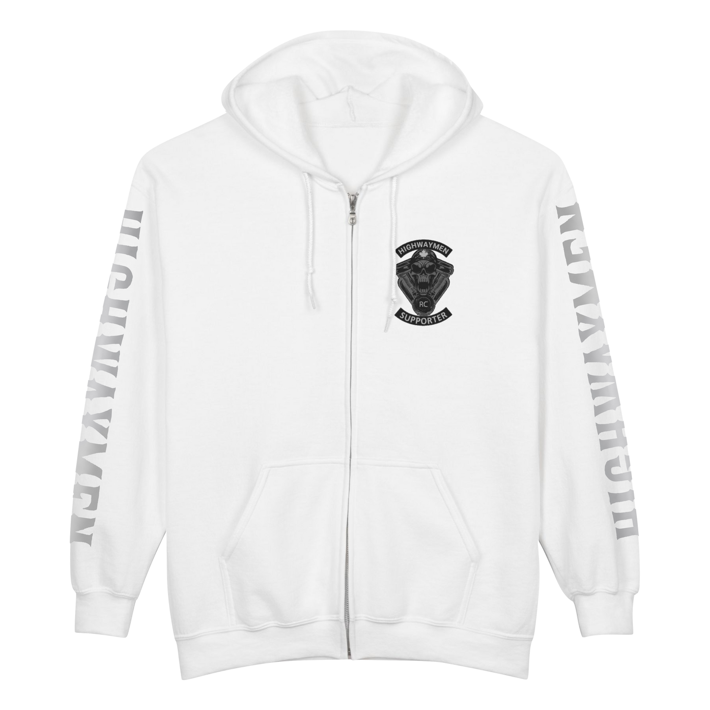 Supporter Embroidered*  Zip - Up Sweatshirt