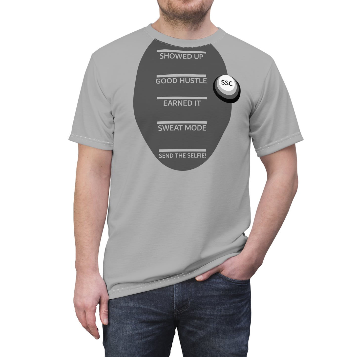 Sweaty Selfie Circle T-Shirt