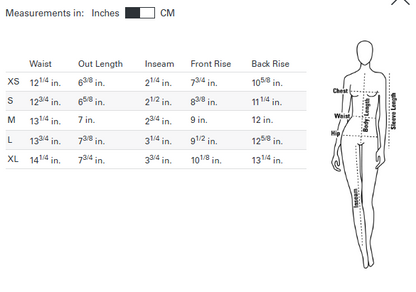 Uniform Short Shorts